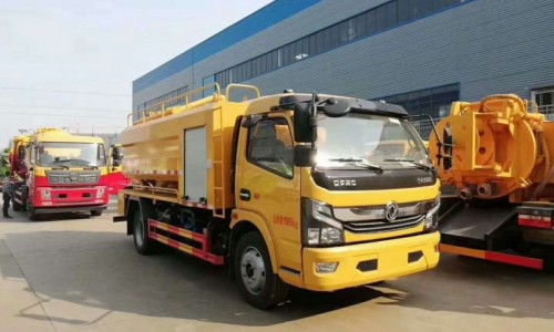 6立方東風多利卡清洗吸污車 