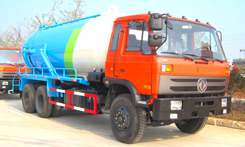 東風(fēng)后雙橋吸污車 