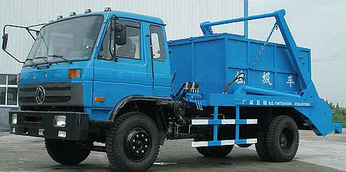 東風(fēng)145擺臂式垃圾車(chē)(8立方) 